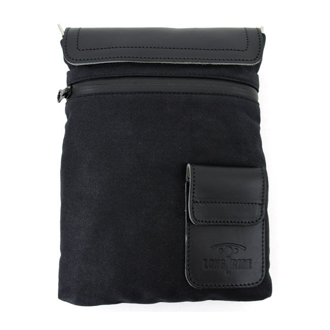 Longride, small Heritage waxed duffle/tank bag