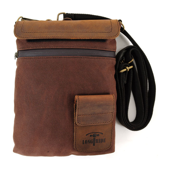 Longride, small Heritage waxed duffle/tank bag