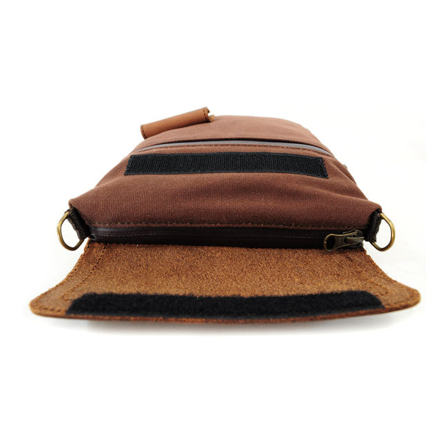 Longride, small Heritage waxed duffle/tank bag