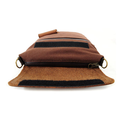 Longride, small Heritage waxed duffle/tank bag