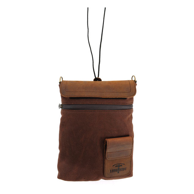 Longride, small Heritage waxed duffle/tank bag