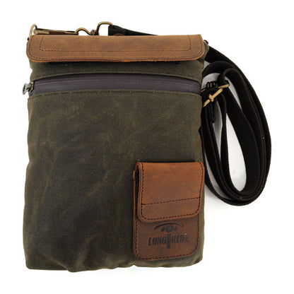 Longride, small Heritage waxed duffle/tank bag