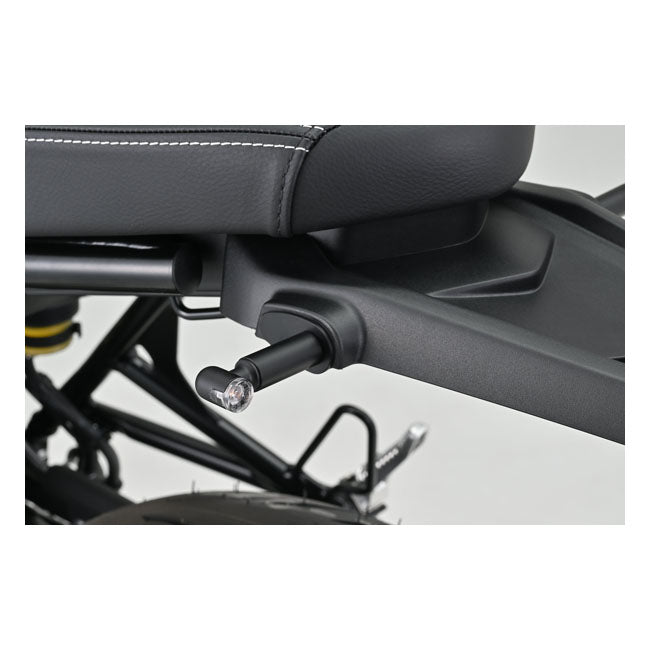 Daytona, 8mm turn signal extension set. Black