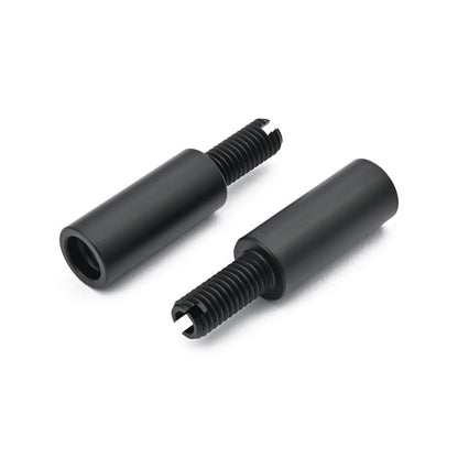 Daytona, 8mm turn signal extension set. Black