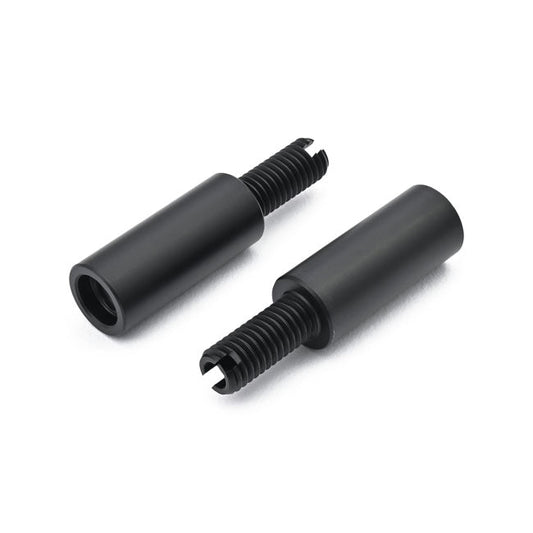 Daytona, 8mm turn signal extension set. Black