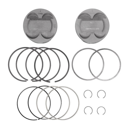 KB, M8 107" to 124" big bore conversion piston kit.  +.005