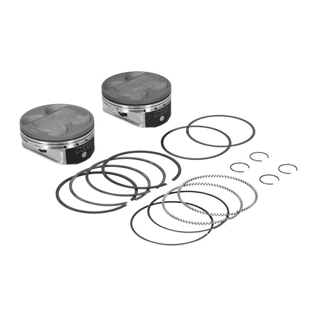 KB, M8 114"/117" to 128" big bore conv. piston kit. +.005"