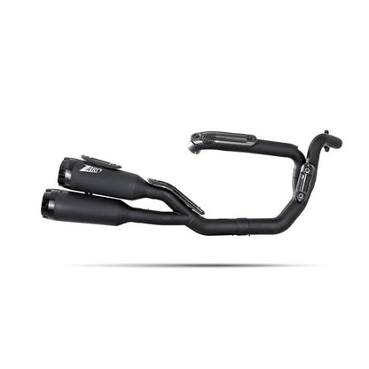 Zard, 2-1-2 Nightster 975 exhaust system. Black
