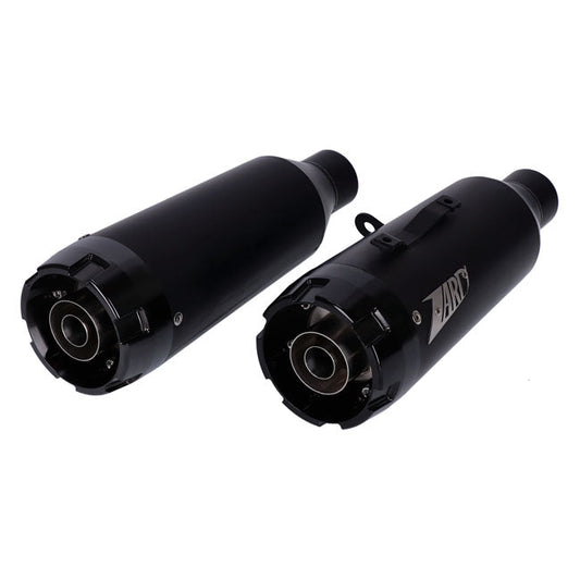 Zard, 2-1-2 Nightster 975 exhaust system. Black