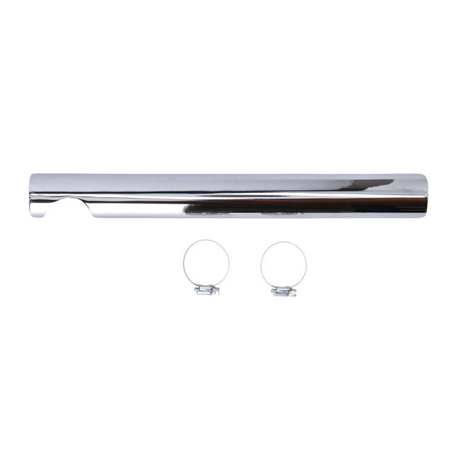 Paughco, Low front heatshield. Chrome