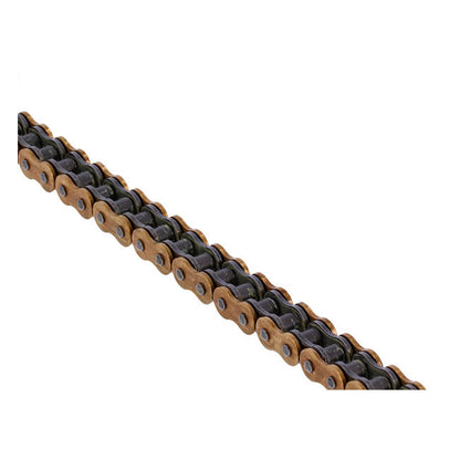 Tsubaki, 530 RQ2 X-ring chain. Gold. 118 links