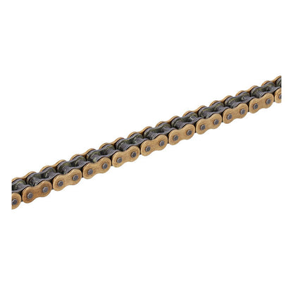 Tsubaki, 530 RQ2 X-ring chain. Gold. 118 links