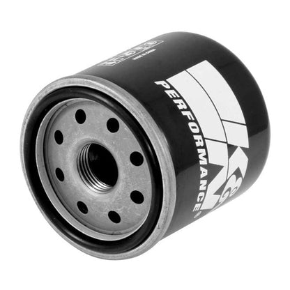 K&N, spin-on oil filter, with top nut