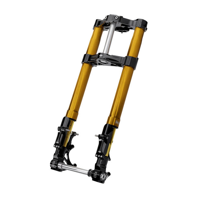 Kraus KR8 Inverted Front End Kit Gold - Touring