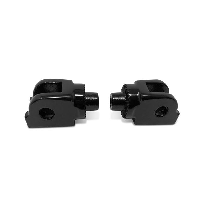 Kodlin, splined rider peg adapter. Black