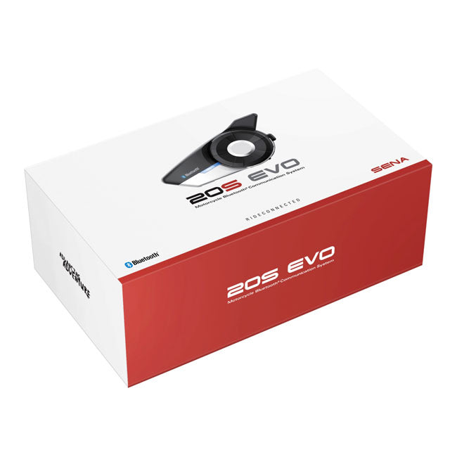 Sena 20S evo Bluetooth headset single