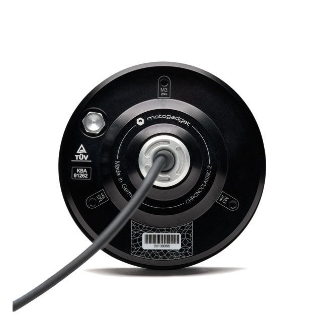 Motogadget, Chronoclassic 2 ''Tacho Face''. 10.000RPM. Black B