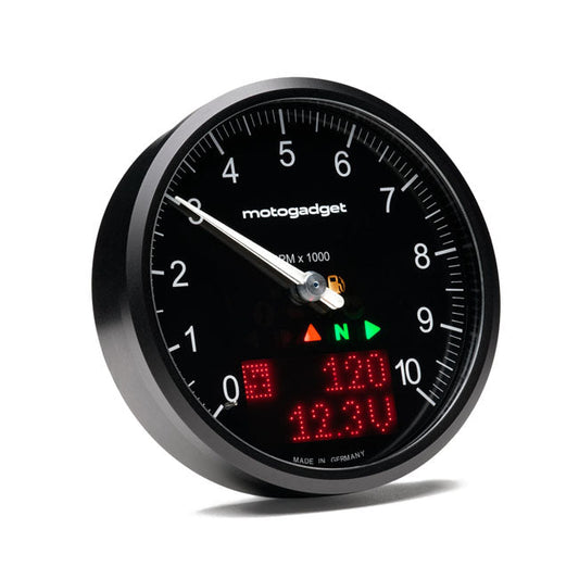 Motogadget, Chronoclassic 2 ''Tacho Face''. 10.000RPM. Black B