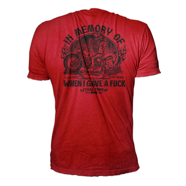 Lethal Threat In Memory t-shirt