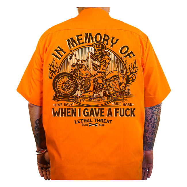 Lethal Threat In Memory work shirt