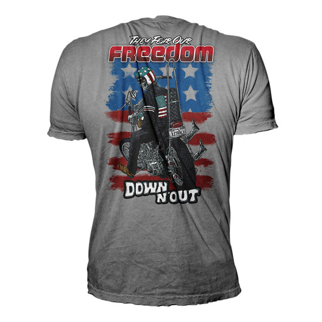 Down-n-Out Freedom Rider t-shirt