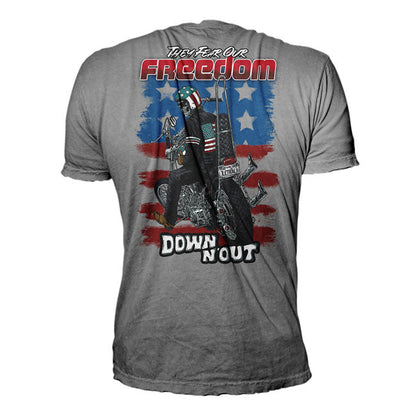 Down-n-Out Freedom Rider t-shirt