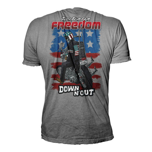 Down-n-Out Freedom Rider t-shirt