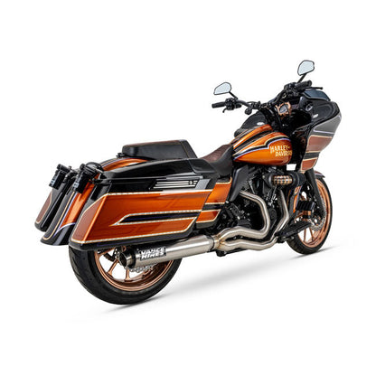 Vance & Hines, 2-1 Supersport exhaust system. Brushed