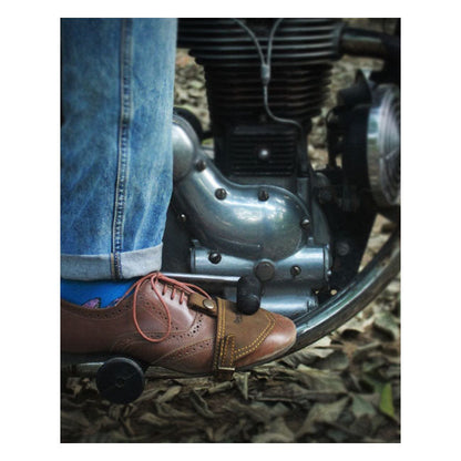 Trip Machine Shoe protector tobacco brown