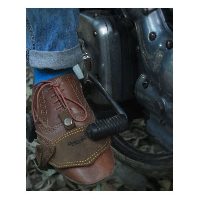 Trip Machine Shoe protector tobacco brown