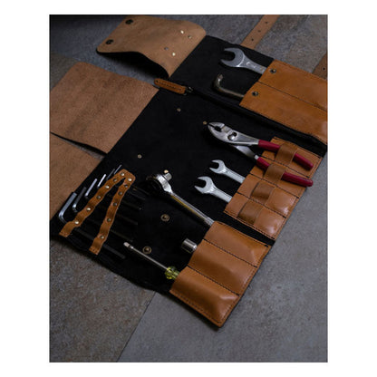 Trip Machine Tool roll tobacco / vintage tan