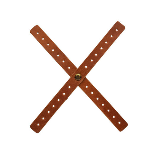 Trip Machine, Headlight X. Vintage tan perforated