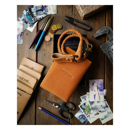 Trip Machine Explorer wallet vintage tan