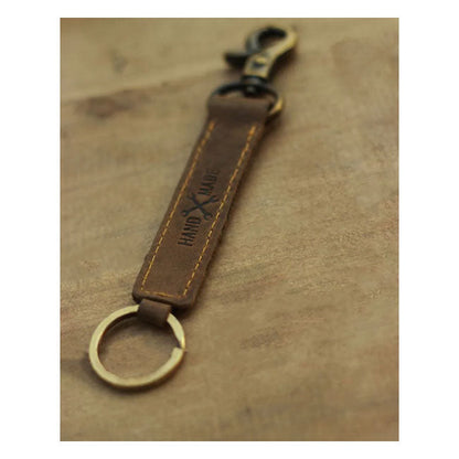 Trip Machine Classic keyring tobacco