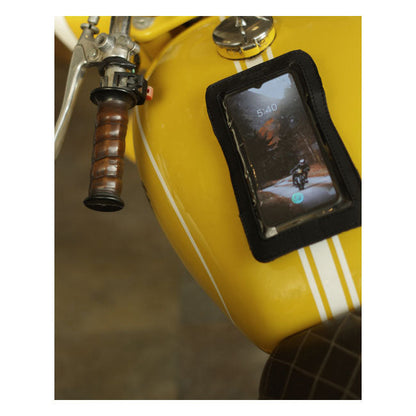 Trip Machine Phone pouch black