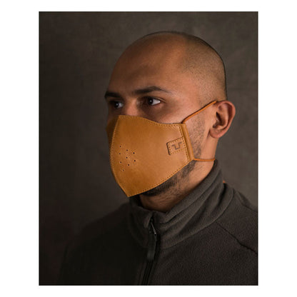 Trip Machine Face mask vintage tan