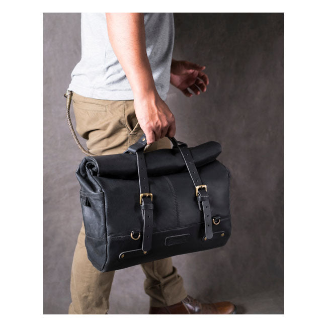 Trip Machine, Outlaw saddlebag. Black