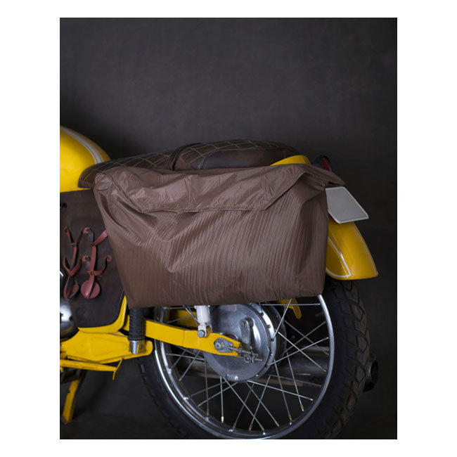 Trip Machine, Outlaw saddlebag. Tobacco brown