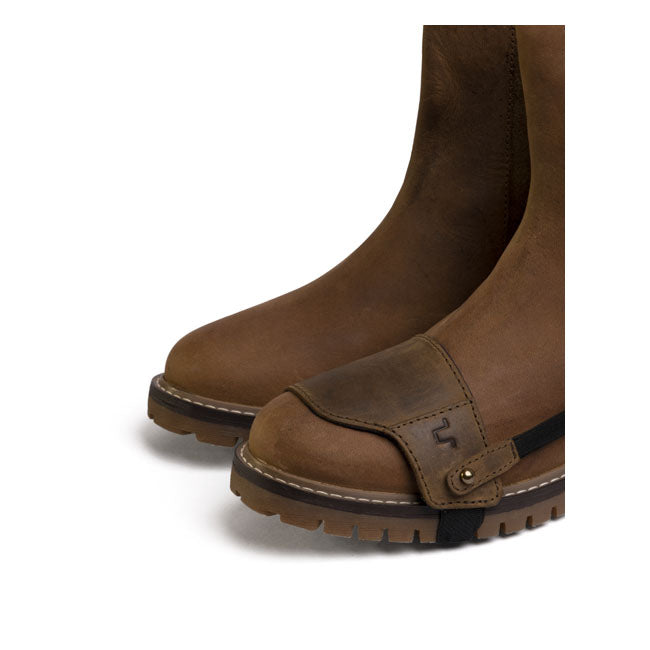 Trip Machine Shoe protector slip on tobacco