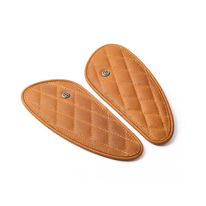 Trip Machine, Mini Diamond tank pads. Tan