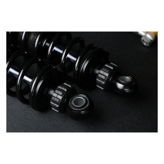 Öhlins, STX36 Blackline rear shocks golden reservoir. 12"
