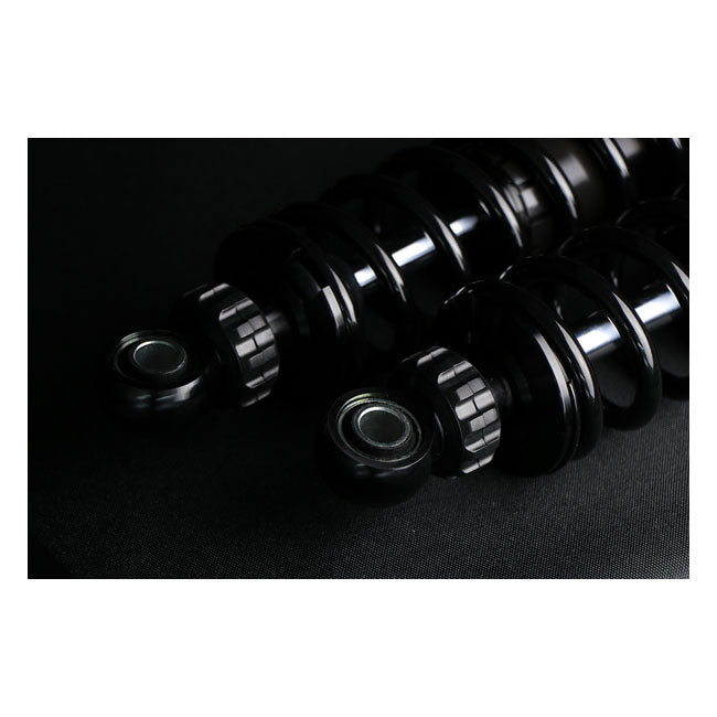 Öhlins, STX36 Blackline rear shocks golden reservoir. 12"