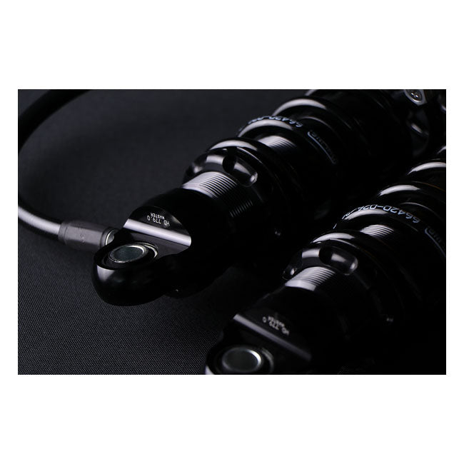 Öhlins, STX36 Blackline rear shocks golden reservoir. 13"