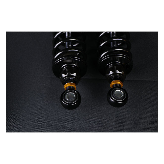 Öhlins, STX36 Blackline rear shocks golden reservoir. 13"
