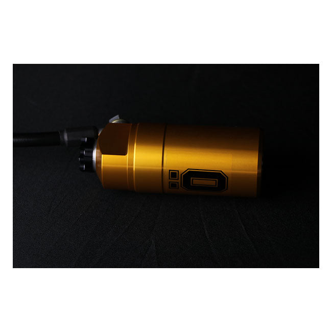 Öhlins, STX36 Blackline rear shocks golden reservoir. 13"
