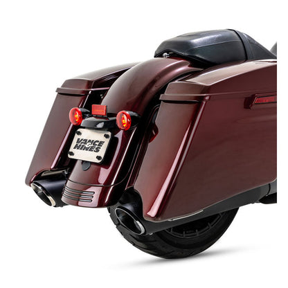 Vance Hines, 4" Twin Slash Round slip-on mufflers