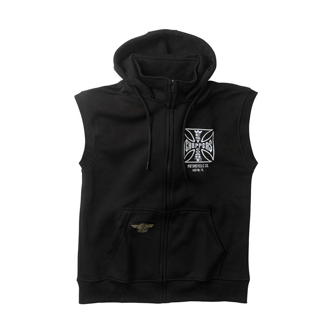 WCC OG ATX sleeveless zip hoodie