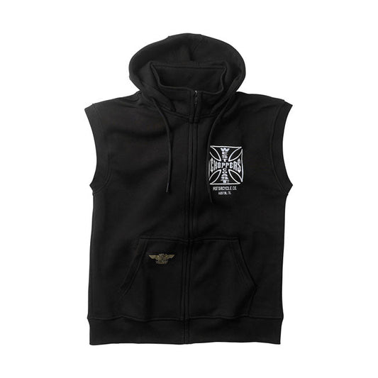 WCC OG ATX sleeveless zip hoodie