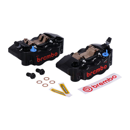 Brembo, GP4-RB Monoblock radial brake caliper set. Black