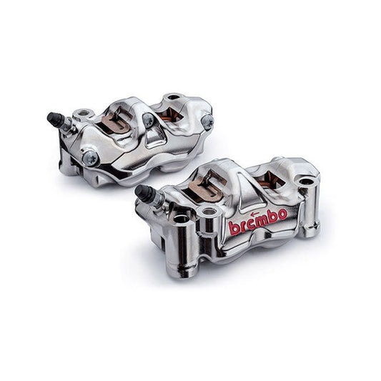 Brembo, GP4-RX Monoblock radial brake caliper set. Nickel